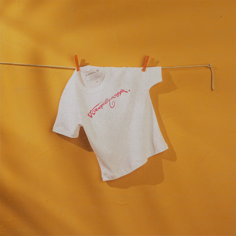 Karol G - Tropicoqueta White Baby Tee